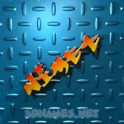 nimet in Grid Style style - 3D name wallpaper