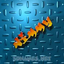 nimmy in Grid Style style - 3D name wallpaper