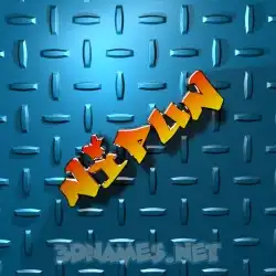 nipun in Grid Style style - 3D name wallpaper