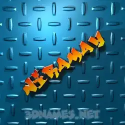 niramay in Grid Style style - 3D name wallpaper