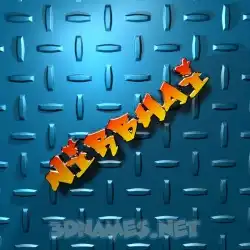 nirbhai in Grid Style style - 3D name wallpaper