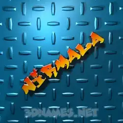 nirmala in Grid Style style - 3D name wallpaper