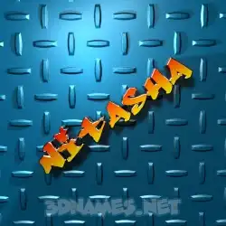 nitasha in Grid Style style - 3D name wallpaper