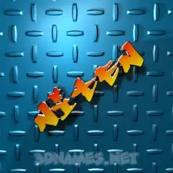 niten in Grid Style style - 3D name wallpaper