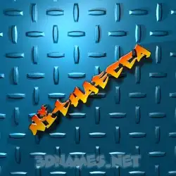 nithaecca in Grid Style style - 3D name wallpaper