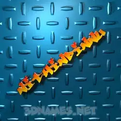 nithindinnu in Grid Style style - 3D name wallpaper