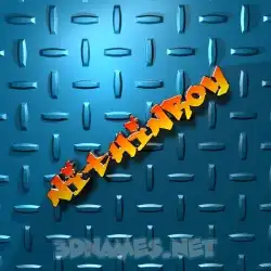 nithinroy in Grid Style style - 3D name wallpaper