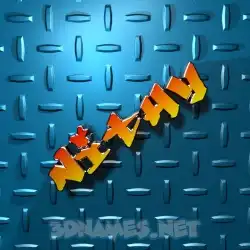 nithy in Grid Style style - 3D name wallpaper