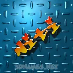 niti in Grid Style style - 3D name wallpaper