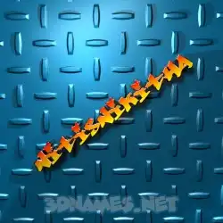 nitisnikitha in Grid Style style - 3D name wallpaper