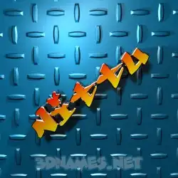 nittu in Grid Style style - 3D name wallpaper