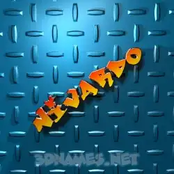nivardo in Grid Style style - 3D name wallpaper