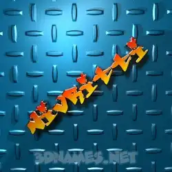 nivritti in Grid Style style - 3D name wallpaper