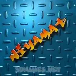 niyamat in Grid Style style - 3D name wallpaper