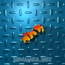 nkr in Grid Style style - 3D name wallpaper