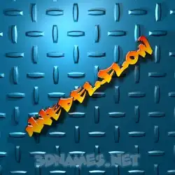 nnedelflow in Grid Style style - 3D name wallpaper