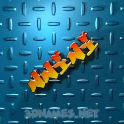 nnini in Grid Style style - 3D name wallpaper