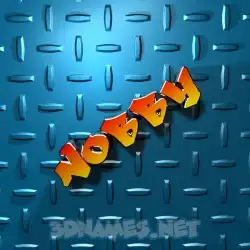 nobby in Grid Style style - 3D name wallpaper