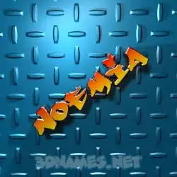 noemia in Grid Style style - 3D name wallpaper