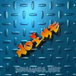 noime in Grid Style style - 3D name wallpaper