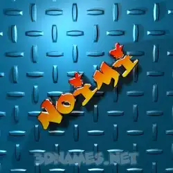 noimi in Grid Style style - 3D name wallpaper
