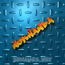 nokwanda in Grid Style style - 3D name wallpaper