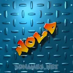 nold in Grid Style style - 3D name wallpaper