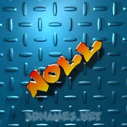 noll in Grid Style style - 3D name wallpaper