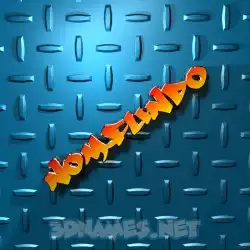 nomfundo in Grid Style style - 3D name wallpaper