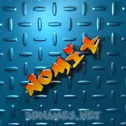 nomit in Grid Style style - 3D name wallpaper