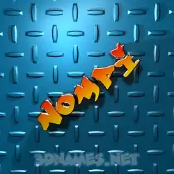 nompi in Grid Style style - 3D name wallpaper
