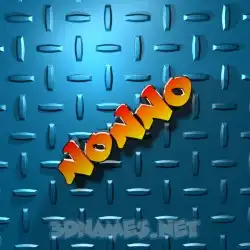 nonno in Grid Style style - 3D name wallpaper