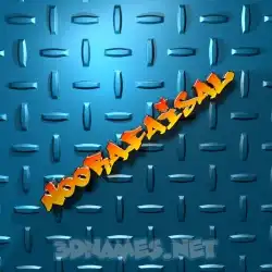 noorafaisal in Grid Style style - 3D name wallpaper