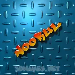 noorul in Grid Style style - 3D name wallpaper