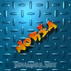 noria in Grid Style style - 3D name wallpaper