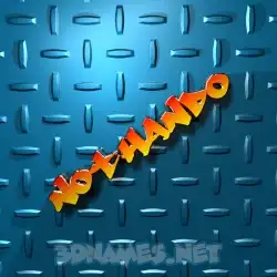nothando in Grid Style style - 3D name wallpaper
