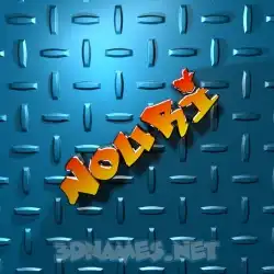 nouri in Grid Style style - 3D name wallpaper