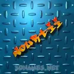 nourtii in Grid Style style - 3D name wallpaper