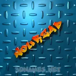 nourzad in Grid Style style - 3D name wallpaper