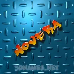novera in Grid Style style - 3D name wallpaper