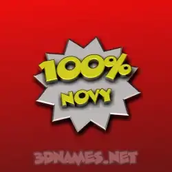novy in Grid Style style - 3D name wallpaper