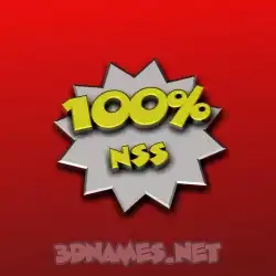 nss in Grid Style style - 3D name wallpaper