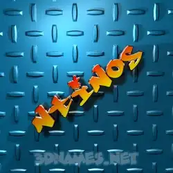 ntinos in Grid Style style - 3D name wallpaper