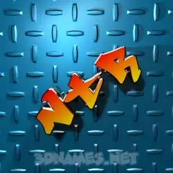 ntr in Grid Style style - 3D name wallpaper