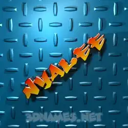 nyalee in Grid Style style - 3D name wallpaper