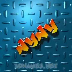 nyny in Grid Style style - 3D name wallpaper