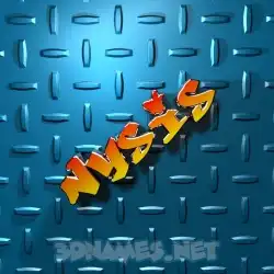 nysis in Grid Style style - 3D name wallpaper