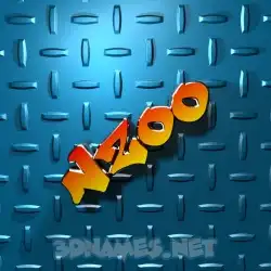 nzoo in Grid Style style - 3D name wallpaper