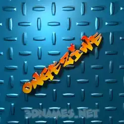 ongeziwe in Grid Style style - 3D name wallpaper