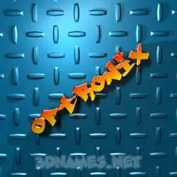 optronix in Grid Style style - 3D name wallpaper